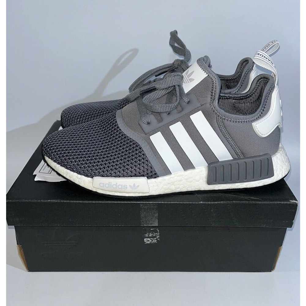 ADIDAS NMD R1 GREY White JD SPORTS EURO EXCLUSIVE Men SZ10.5 BB6786 Box &Receipt
